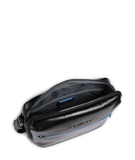 PIQUADRO BLUE SQUARE  Sac iPad avec poche airpod Noir - Sacs en Bandoulières pour Homme - 4