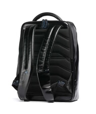 PIQUADRO BLUE SQUARE Sac à dos en cuir pour ordinateur portable 15,6" - Sacs à dos pour ordinateur portable