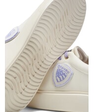 BLAUER VENUS Baskets avec insert pailleté crème - Chaussures Femme - 4