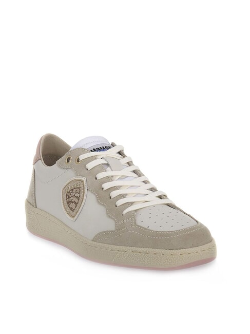 OLYMPIA Baskets blanc/nude - Chaussures Femme