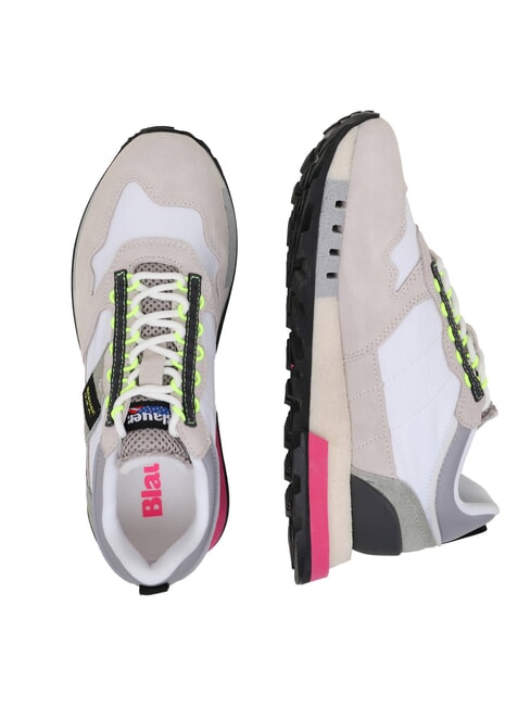 HOUMA Baskets de course blanc/gris - Chaussures Femme