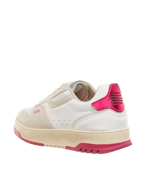 ADEL Baskets blanc/fuchsia - Chaussures Femme