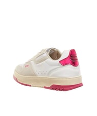 BLAUER ADEL Baskets blanc/fuchsia - Chaussures Femme - 4