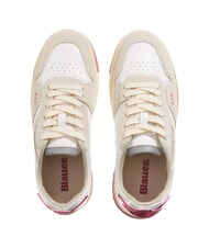 BLAUER ADEL Baskets blanc/fuchsia - Chaussures Femme - 3