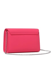 LOVE MOSCHINO CHAIN Lettering Sac à bandoulière fuchsia - Sacs pour Femme - 3