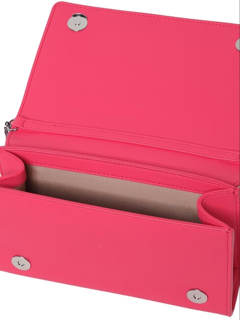 CHAIN Lettering Sac à bandoulière fuchsia - Sacs pour Femme