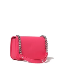 LOVE MOSCHINO LETTERING BICOLOR Sac à bandoulière fuchsia - Sacs pour Femme - 4