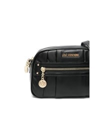 LOVE MOSCHINO CAMERA BAG Mini sac à bandoulière Noir - Sacs pour Femme - 2