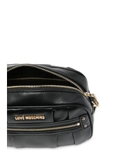 LOVE MOSCHINO CAMERA BAG Mini sac à bandoulière Noir - Sacs pour Femme - 3