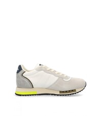BLAUER QUEENS Baskets de course blanc/taupe - Chaussures Homme - 4