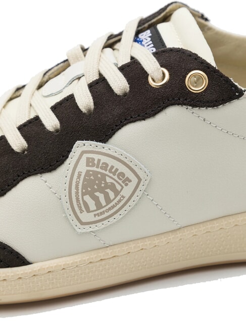 MURRAY Baskets blanc/noir - Chaussures Homme