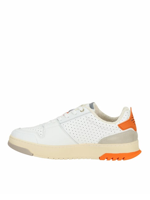 HARPER Baskets blanc/orange - Chaussures Homme