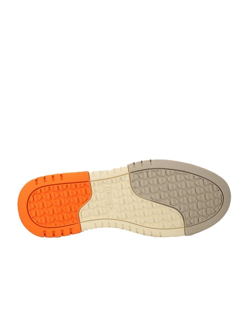 HARPER Baskets blanc/orange - Chaussures Homme