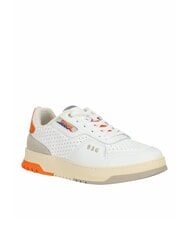 BLAUER HARPER Baskets blanc/orange - Chaussures Homme - 3