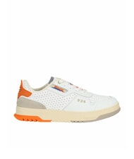 BLAUER HARPER Baskets blanc/orange - Chaussures Homme - 2
