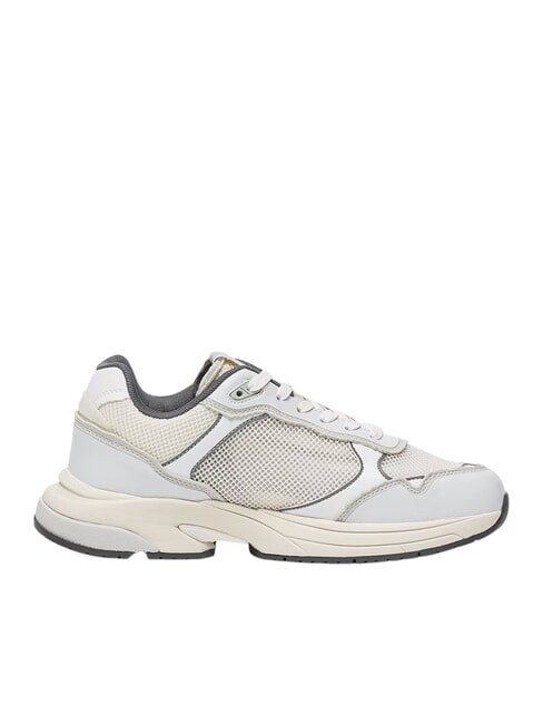 EAGLE Baskets de course blanc/argent - Chaussures Homme