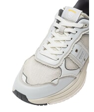 BLAUER EAGLE Baskets de course blanc/argent - Chaussures Homme - 4