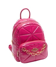 LOVE MOSCHINO GOLD CHAIN Sac à dos magenta - Sacs pour Femme - 2