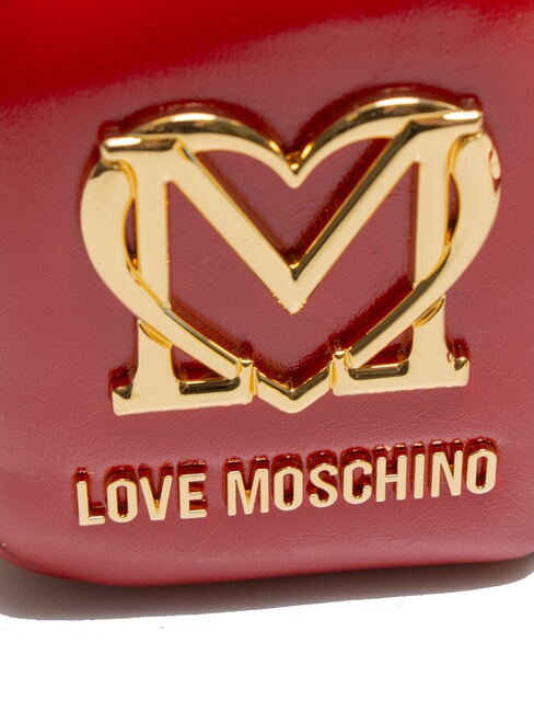 CITY POCKETS Sac porté épaule matelassé ROUGE - Sacs pour Femme