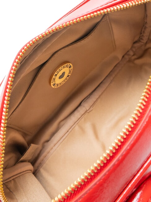 CITY POCKETS Sac porté épaule matelassé ROUGE - Sacs pour Femme