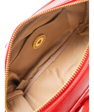 LOVE MOSCHINO CITY POCKETS Sac porté épaule matelassé ROUGE - Sacs pour Femme - 5