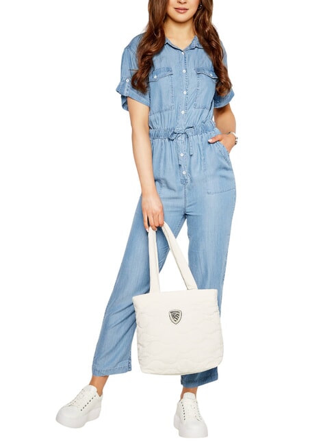 RUG Sac bandoulière matelassé blanc - Sacs pour Femme