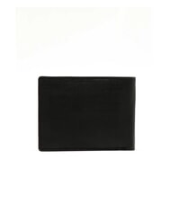 BLAUER FIRSTCLASS Portefeuille en cuir avec rabat et pièces de monnaie NOIR - Portefeuilles Homme - 4