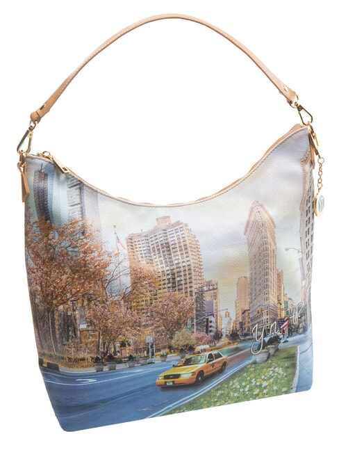 YESBAG Sac à bandoulière Hobo fer plat - Sacs pour Femme