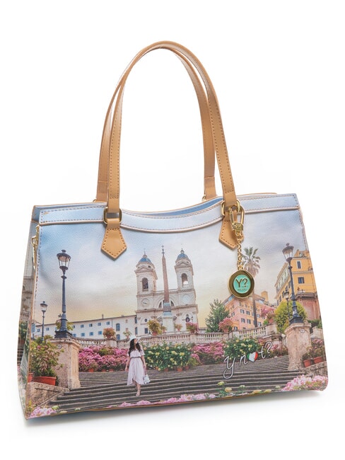 YESBAG  Grand sac à bandoulière floral - Sacs pour Femme