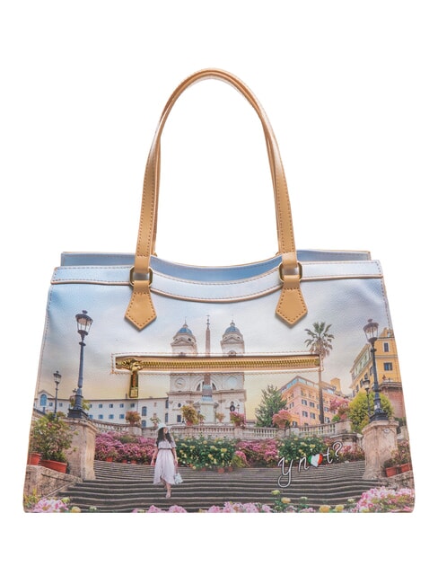 YESBAG  Grand sac à bandoulière floral - Sacs pour Femme