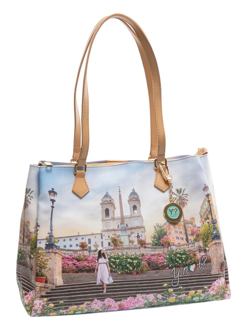 YESBAG Sac fourre-tout à bandoulière floral - Sacs pour Femme