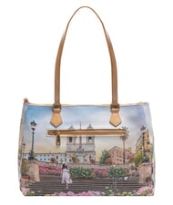 YNOT YESBAG Sac fourre-tout à bandoulière floral - Sacs pour Femme - 4