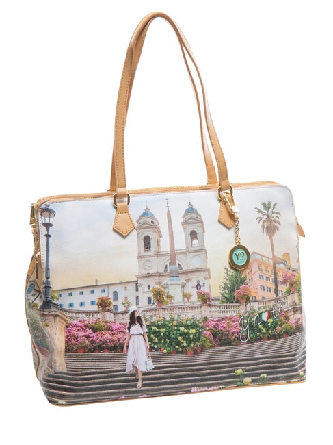 YESBAG Sac fourre-tout à bandoulière floral - Sacs pour Femme