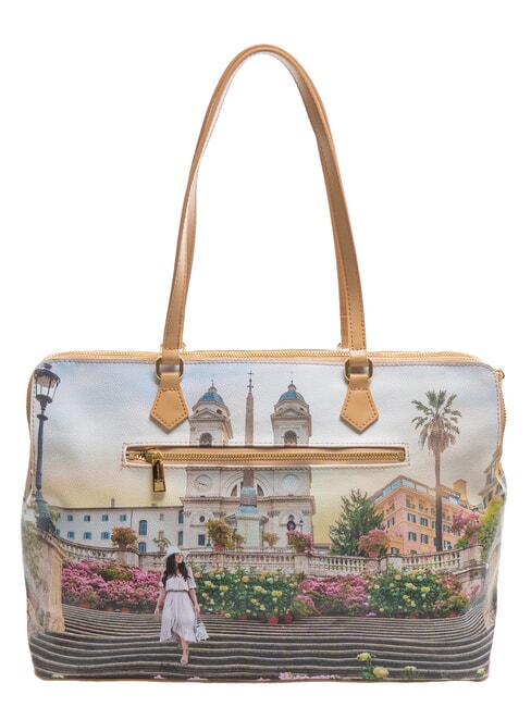 YESBAG Sac fourre-tout à bandoulière floral - Sacs pour Femme