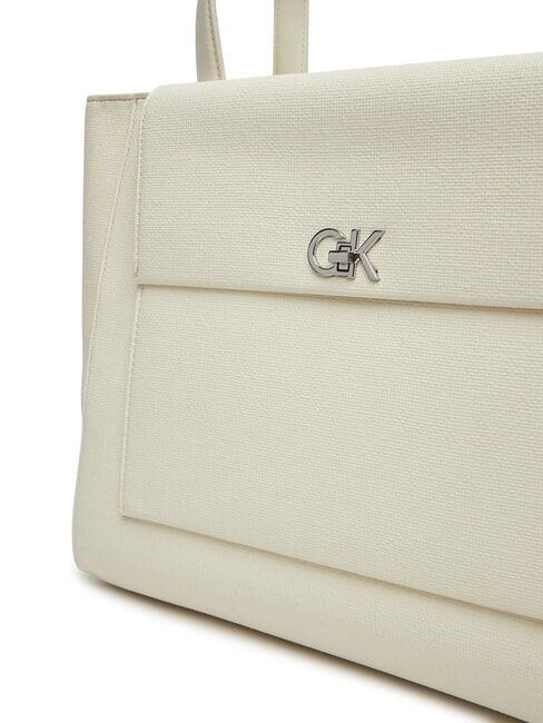 CK MEDIUM Sac &agrave; bandouli&egrave;re craie - Sacs pour Femme