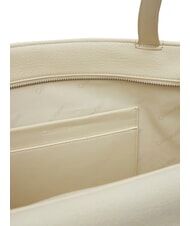 CALVIN KLEIN CK MEDIUM Sac &agrave; bandouli&egrave;re craie - Sacs pour Femme - 4