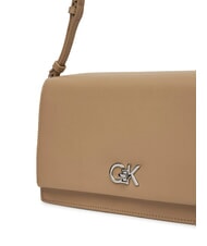 CALVIN KLEIN CK ELONGATED Sac bandoulière avec rabat vaisselle - Sacs pour Femme - 3