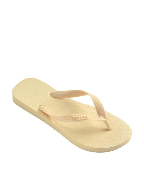 TOP SENSES Tongs cr&egrave;me au beurre - Chaussures Femme