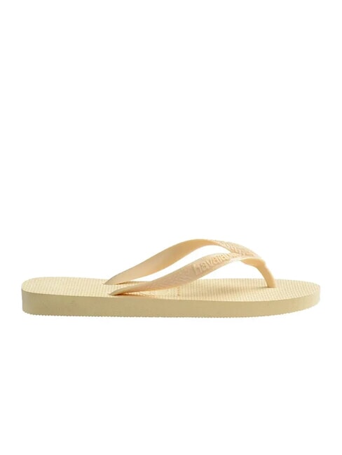 TOP SENSES Tongs cr&egrave;me au beurre - Chaussures Femme
