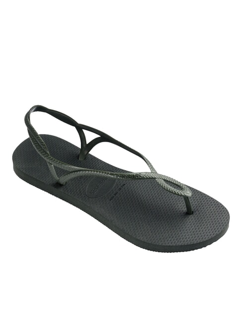 Tongs LUNA vert olive - Chaussures Femme