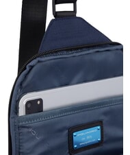 PIQUADRO WOLLEN Sac à dos à une épaule bleu - Sacs à dos pour ordinateur portable - 4
