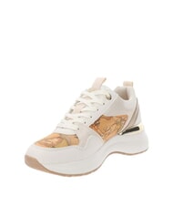 ALVIERO MARTINI PRIMA CLASSE GEO JR Baskets blanc cassé/beige géo - Chaussures Femme - 4