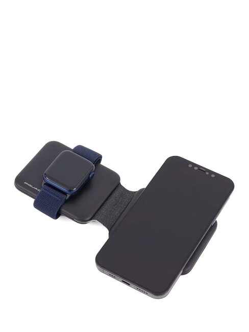 BAGMOTIC  Chargeur sans fil pliable 3 en 1 Noir - Étui pour tablette & Organiseur