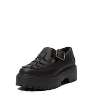 TIMBERLAND STONE STREET BUCKLE Chaussure à plateforme en cuir noir pleine fleur - Chaussures Femme - 3