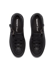 TIMBERLAND STONE STREET BUCKLE Chaussure à plateforme en cuir noir pleine fleur - Chaussures Femme - 6