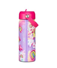 SJGANG BOY & GIRL Bouteille isotherme, 500 ml FOR&Ecirc;T RAY&Eacute;E NOIRE - Bouteilles thermiques - 2