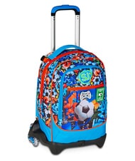 SJGANG TINYPATCH BOY JACK 3WD Sac à dos à roulettes amovible, 3 roues - Sacs à dos à roulettes