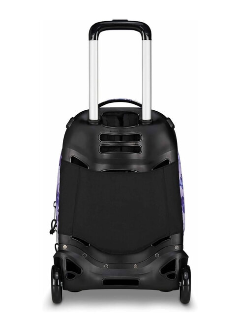 PLUG FANTASY Sac &agrave; dos &agrave; roulettes amovible, support pour ordinateur portable fleurs de lys - Sacs &agrave; dos &agrave; roulettes