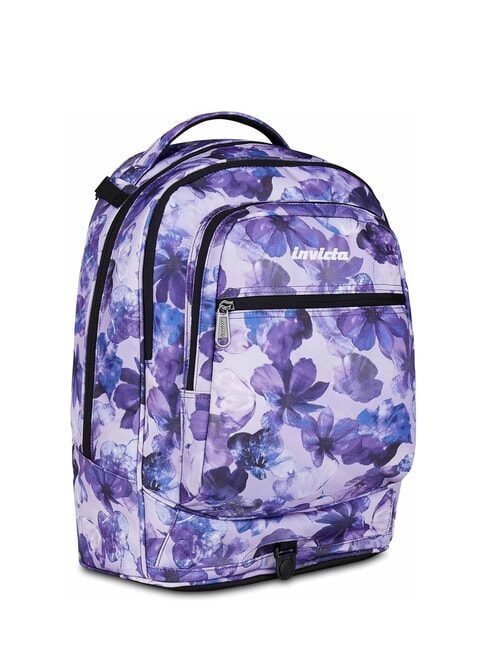 PLUG FANTASY Sac &agrave; dos &agrave; roulettes amovible, support pour ordinateur portable fleurs de lys - Sacs &agrave; dos &agrave; roulettes