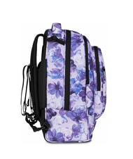 INVICTA PLUG FANTASY Sac &agrave; dos &agrave; roulettes amovible, support pour ordinateur portable fleurs de lys - Sacs &agrave; dos &agrave; roulettes - 7